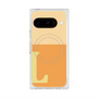プレミアムスクエアケース with Pixelsnap［ オリジナル - initial two tone - L orange ］
