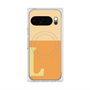 プレミアムスクエアケース with Pixelsnap［ オリジナル - initial two tone - L orange ］