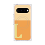プレミアムスクエアケース with Pixelsnap［ オリジナル - initial two tone - L orange ］