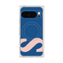 プレミアムスクエアケース with Pixelsnap［ オリジナル - initial color - S navy ］