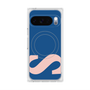 プレミアムスクエアケース with Pixelsnap［ オリジナル - initial color - S navy ］