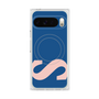 プレミアムスクエアケース with Pixelsnap［ オリジナル - initial color - S navy ］