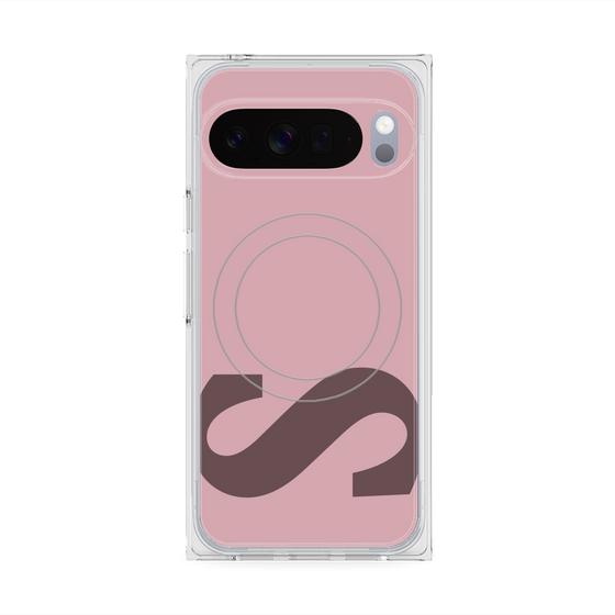 プレミアムスクエアケース with Pixelsnap［ オリジナル - initial color - S dusty pink ］