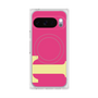 プレミアムスクエアケース with Pixelsnap［ オリジナル - initial color - T pink ］
