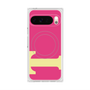 プレミアムスクエアケース with Pixelsnap［ オリジナル - initial color - T pink ］