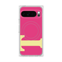 プレミアムスクエアケース with Pixelsnap［ オリジナル - initial color - T pink ］