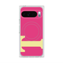 プレミアムスクエアケース with Pixelsnap［ オリジナル - initial color - T pink ］