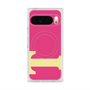プレミアムスクエアケース with Pixelsnap［ オリジナル - initial color - T pink ］