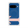 プレミアムスクエアケース with Pixelsnap［ オリジナル - initial color - T navy ］