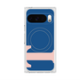 プレミアムスクエアケース with Pixelsnap［ オリジナル - initial color - T navy ］