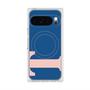 プレミアムスクエアケース with Pixelsnap［ オリジナル - initial color - T navy ］