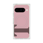 プレミアムスクエアケース with Pixelsnap［ オリジナル - initial color - T dusty pink ］