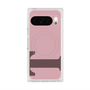 プレミアムスクエアケース with Pixelsnap［ オリジナル - initial color - T dusty pink ］