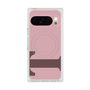プレミアムスクエアケース with Pixelsnap［ オリジナル - initial color - T dusty pink ］