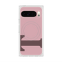 プレミアムスクエアケース with Pixelsnap［ オリジナル - initial color - T dusty pink ］