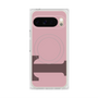 プレミアムスクエアケース with Pixelsnap［ オリジナル - initial color - T dusty pink ］