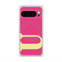 プレミアムスクエアケース with Pixelsnap［ オリジナル - initial color - U pink ］