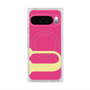 プレミアムスクエアケース with Pixelsnap［ オリジナル - initial color - U pink ］