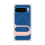 プレミアムスクエアケース with Pixelsnap［ オリジナル - initial color - U navy ］