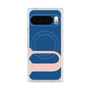 プレミアムスクエアケース with Pixelsnap［ オリジナル - initial color - U navy ］