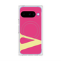 プレミアムスクエアケース with Pixelsnap［ オリジナル - initial color - V pink ］