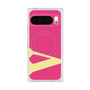 プレミアムスクエアケース with Pixelsnap［ オリジナル - initial color - V pink ］