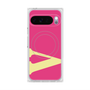 プレミアムスクエアケース with Pixelsnap［ オリジナル - initial color - V pink ］
