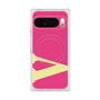 プレミアムスクエアケース with Pixelsnap［ オリジナル - initial color - V pink ］