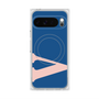 プレミアムスクエアケース with Pixelsnap［ オリジナル - initial color - V navy ］