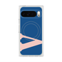 プレミアムスクエアケース with Pixelsnap［ オリジナル - initial color - V navy ］