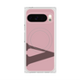 プレミアムスクエアケース with Pixelsnap［ オリジナル - initial color - V dusty pink ］