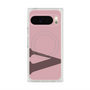 プレミアムスクエアケース with Pixelsnap［ オリジナル - initial color - V dusty pink ］