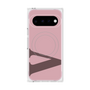 プレミアムスクエアケース with Pixelsnap［ オリジナル - initial color - V dusty pink ］