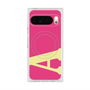 プレミアムスクエアケース with Pixelsnap［ オリジナル - initial color - A pink ］