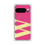プレミアムスクエアケース with Pixelsnap［ オリジナル - initial color - W pink ］