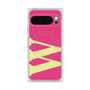 プレミアムスクエアケース with Pixelsnap［ オリジナル - initial color - W pink ］