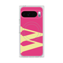 プレミアムスクエアケース with Pixelsnap［ オリジナル - initial color - W pink ］