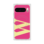 プレミアムスクエアケース with Pixelsnap［ オリジナル - initial color - W pink ］