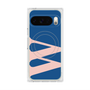 プレミアムスクエアケース with Pixelsnap［ オリジナル - initial color - W navy ］