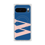 プレミアムスクエアケース with Pixelsnap［ オリジナル - initial color - W navy ］