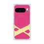 プレミアムスクエアケース with Pixelsnap［ オリジナル - initial color - X pink ］