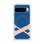 プレミアムスクエアケース with Pixelsnap［ オリジナル - initial color - X navy ］