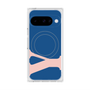 プレミアムスクエアケース with Pixelsnap［ オリジナル - initial color - Y navy ］