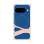 プレミアムスクエアケース with Pixelsnap［ オリジナル - initial color - Y navy ］