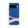プレミアムスクエアケース with Pixelsnap［ オリジナル - initial color - Y navy ］