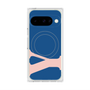 プレミアムスクエアケース with Pixelsnap［ オリジナル - initial color - Y navy ］