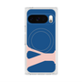 プレミアムスクエアケース with Pixelsnap［ オリジナル - initial color - Y navy ］