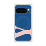 プレミアムスクエアケース with Pixelsnap［ オリジナル - initial color - Y navy ］