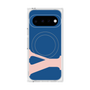 プレミアムスクエアケース with Pixelsnap［ オリジナル - initial color - Y navy ］