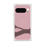 プレミアムスクエアケース with Pixelsnap［ オリジナル - initial color - Y dusty pink ］